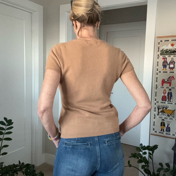 Women’s Neiman Marcus Cashmere Cap Sleeve Size Medium - Picture 14 of 14